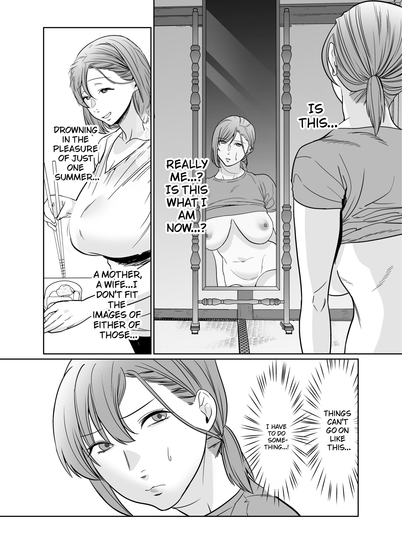 Hentai Manga Comic-Rural, Summer. Hot Sweet Sex with My Friend's Mom-Read-25